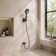 Digital Temperature Display Handheld Shower Head with 4 Spray Modes, 59'' Hose & Wall Bracket
