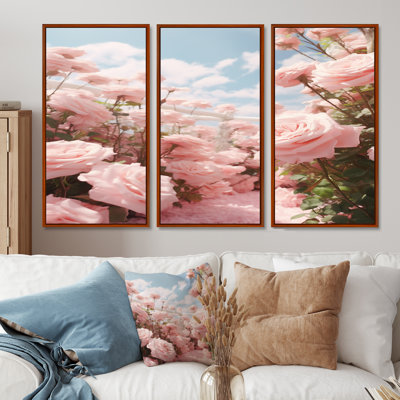 Duxbury - Ensemble d'impressions murales roses