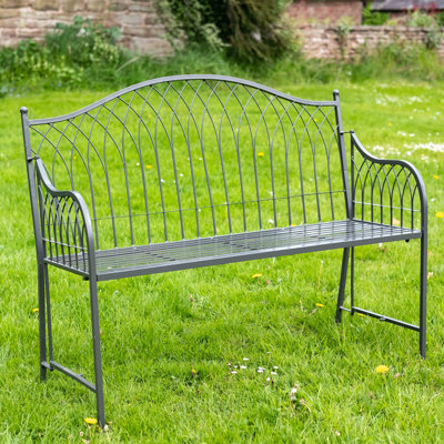 Thornfeldt Metal Traditional Bench
