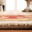 Tapis oriental ivoire / rouge en laine touffeté à la main Algers-849259144