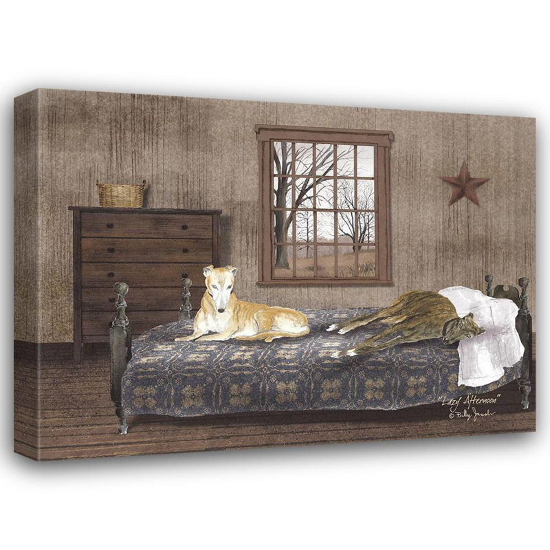 Art sur toile tendue avec Lark Manor ™ Jacobs, Billy, Lazy Af après-midi BJ164, H 15 po x l 18 po