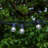 Pro 12-Light 27 ft. Outdoor Solar LED 1-Watt White Bulb String Lights-1469578896