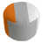 Orange/Silver/White selected