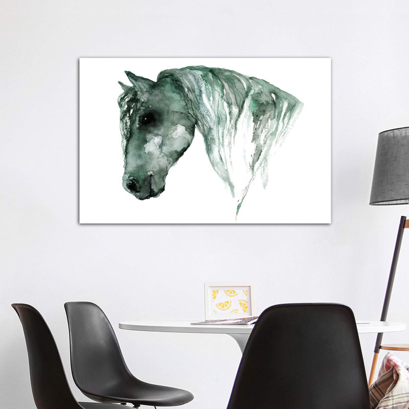 Art du cheval, Toile tendue, H 40 po x l 60 po x P 1,5 po