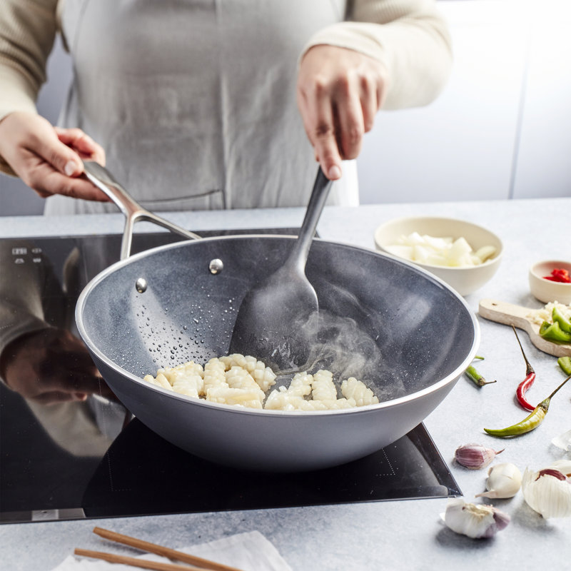 Demeyere Alupro 12" Aluminum Nonstick Wok