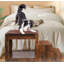 Plate-forme de siège de fenêtre à plusieurs niveaux avec coussin et coussin à gratter pour chat, lit superposé pour animaux de compagnie avec marche amovible pour chiens et chats, utilisation à l'intérieur