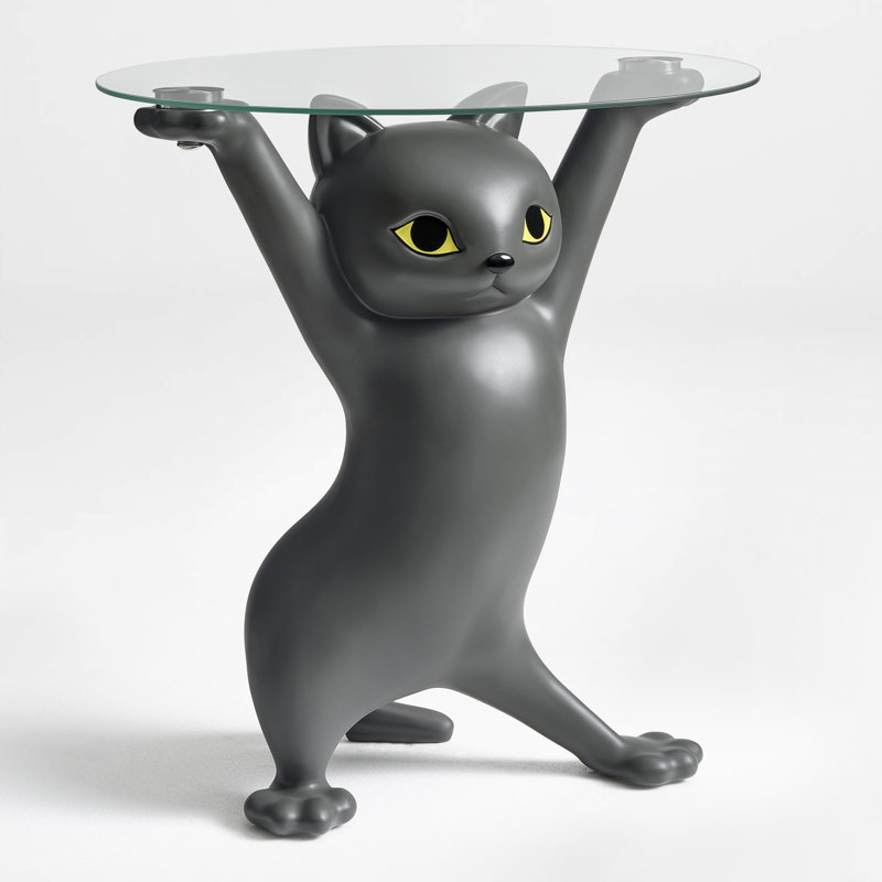 Table d'appoint 23 po H, Black