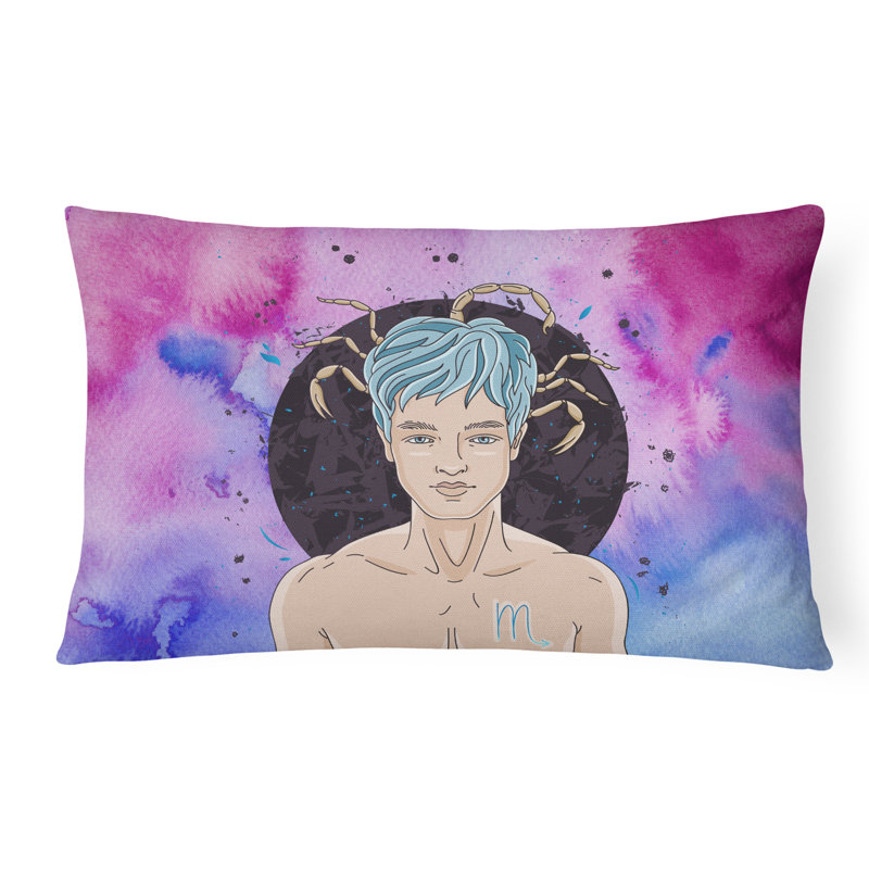 Coussin lombaire à enseignes constellations zodiac