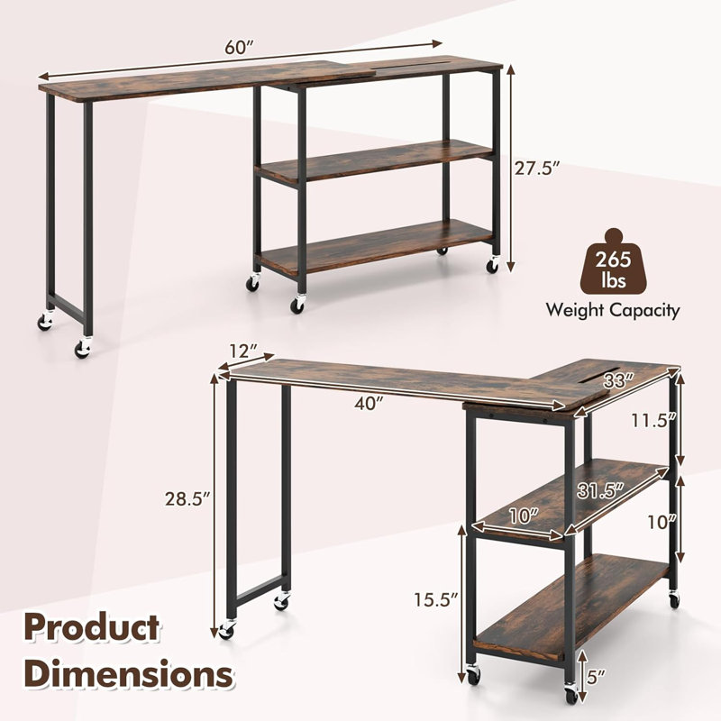 Ottley 60'' Console Table