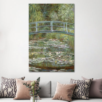 L'étang aux nénuphars, 1899 - Giclée sur toile tendue avec châssis