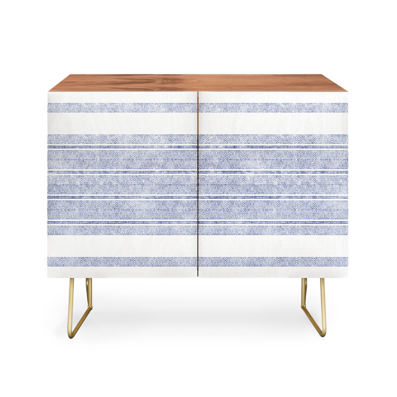Crédence 2 portes Antronette Holli Zollinger Capri, Brun