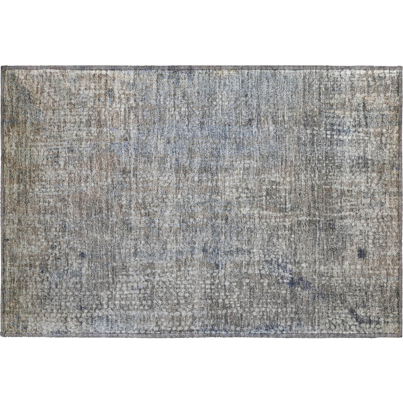 Premium Machine Washable Mayfield AMF2087 Abstract Rug, 1'8" x 2'6", Taupe
