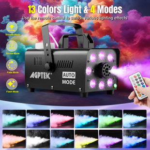 500W Fog Machine with LED Lights Effect