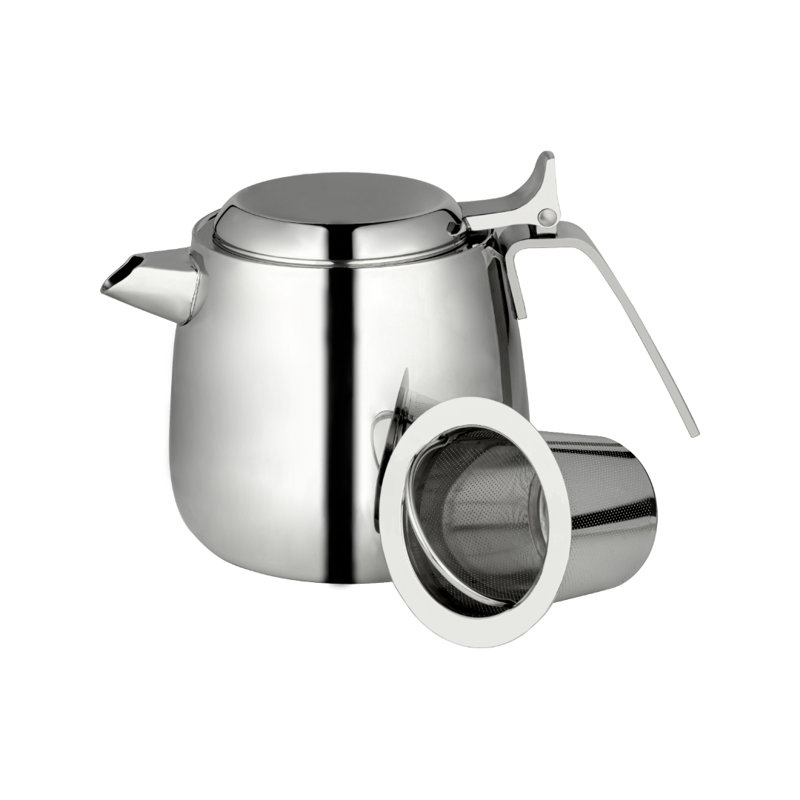 Grunwerg Café Olé 0.75ml Stainless Steel No Pattern, Mirror