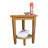 EarthyTeak™ 16'' W Teak Shower Bench