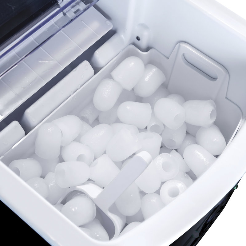 Igloo Premium Countertop Ice Maker Machine, 33 lbs. in 24 hrs. with Ice Scoop and Basket