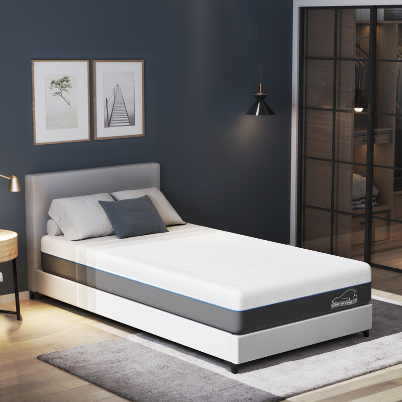 Rattrix Hybrid Memory Foam Mattress, Small Double (4'), 30cm