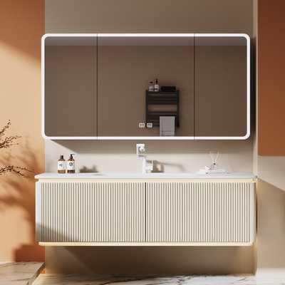 Modern French style bathroom cabinet