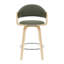 Wessels 36 po Ensemble de 4 tabourets de bar en bois-125262838-125262843