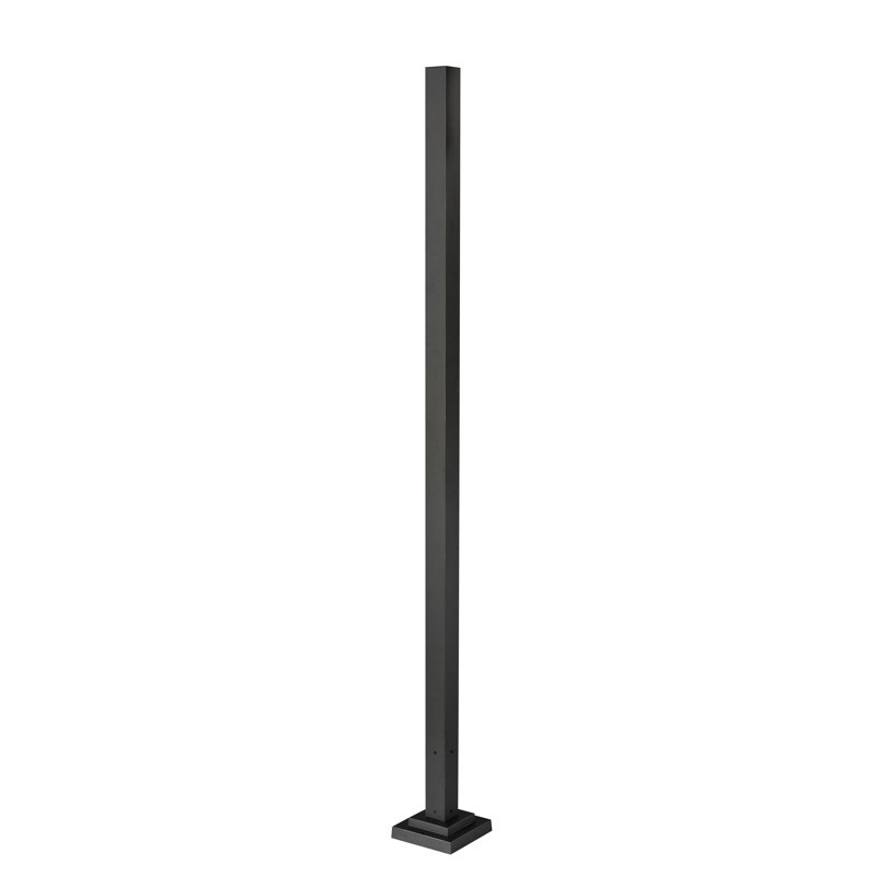 Poteau 96 po Almee, Noir