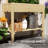 Wooden Raised Garden Bed with Trellis, Elevated Planter Box with Storage Shelf, Outdoor Flower Box for Vegetables, Flowers, Herbs