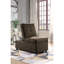 Chaise de rangement convertible brune 1pc avec tissu texturé, structure en contreplaqué de bois massif, siège rembourré en mousse, plateau, fonction réglable, pieds exposés, rangement intérieur, idéale pour la couleur du salon