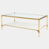 Medford Glass Cocktail Table