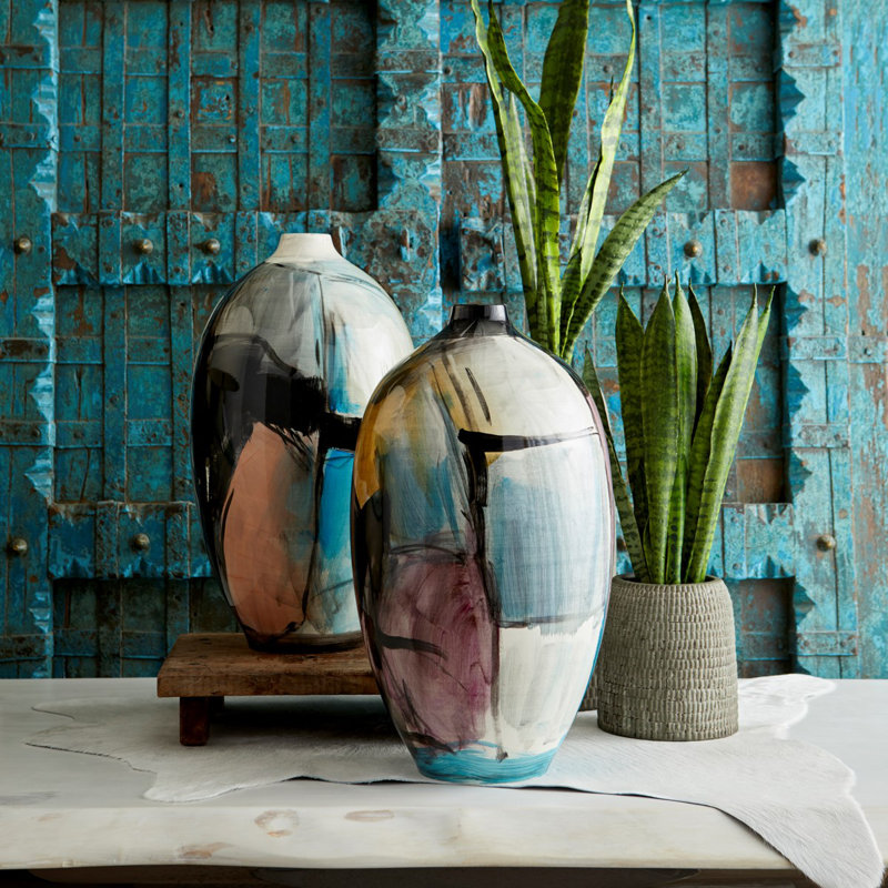Carmen Handcrafted Ceramic Table Vase