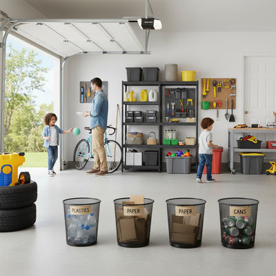 Corbeille pour poubelle 2 pièces Creative Home