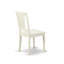 Ensemble de table de salle à manger 5 pièces comprenant une table rectangulaire avec Dropleaf et 4 chaises en bois, lin blanc-807713648-822964199