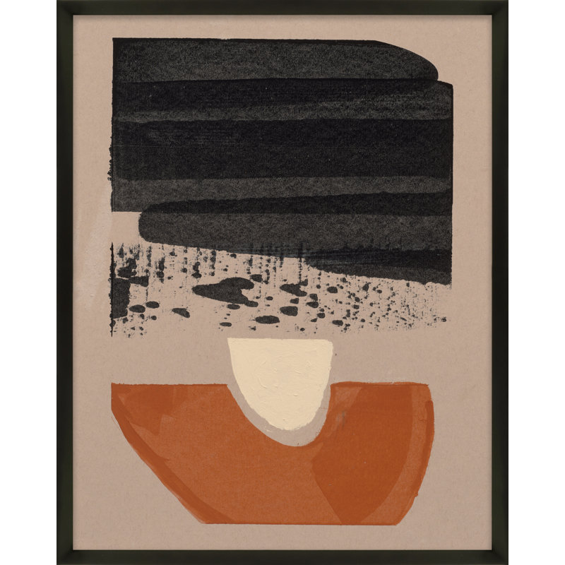 «Madeline Is The New Black 3» par Andrea Stokes - reproduction d'art encadrée, Bois noir, H 30 po x l 24 po x P 1,25 po