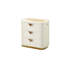 Ensemble de chambre avec grand lit 4 pièces de style contemporain en bois-687276738