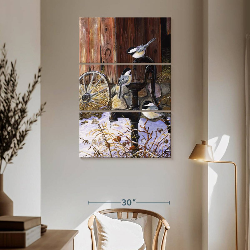 Brampt At The Pump, 65" H x 42" W