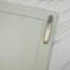 Brushed Nickel Curved Bow D-Bar Handles-128905868