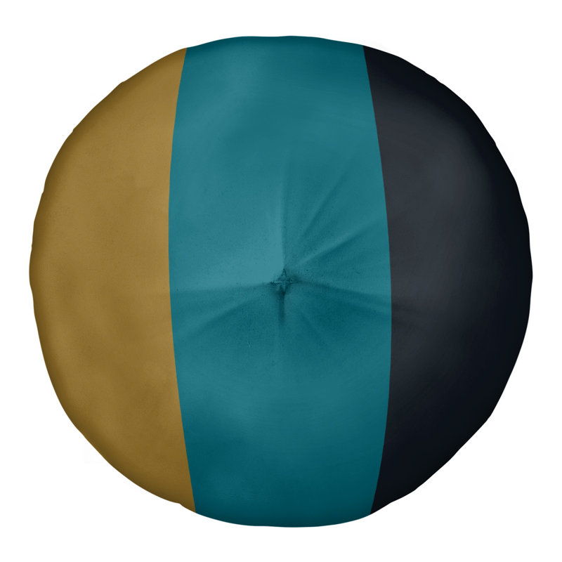 Coussin de sol touffeté arizona, H 30 po x l 30 po, Teal Accent
