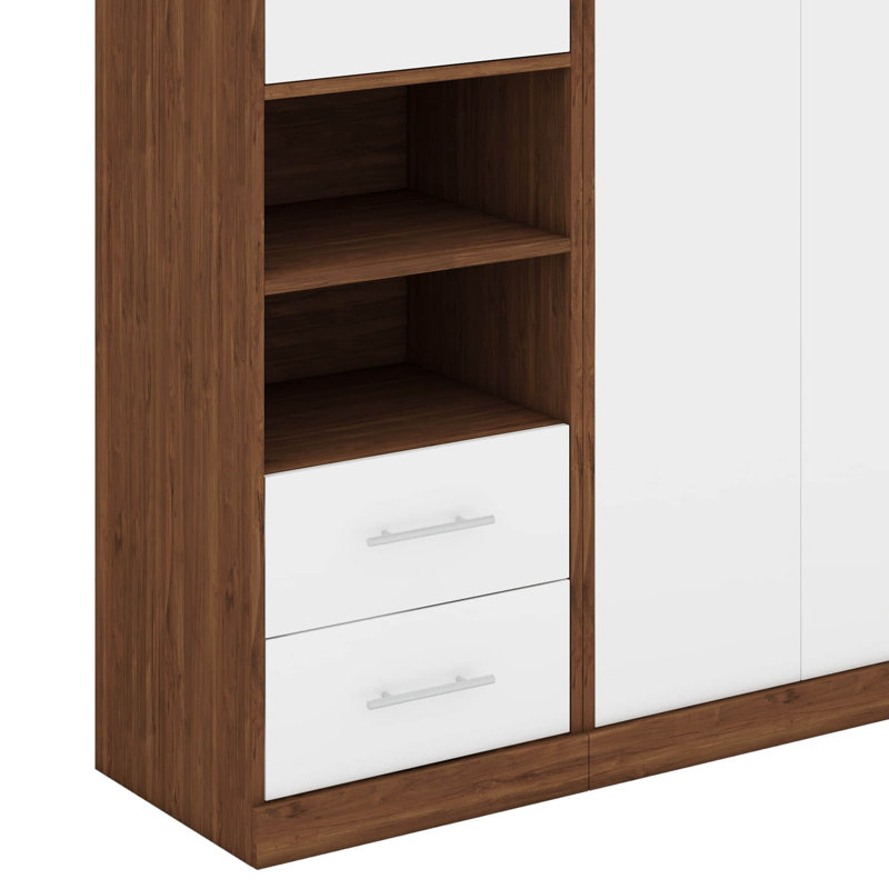 Full Size Murphy Bed With Cabinet, Full 