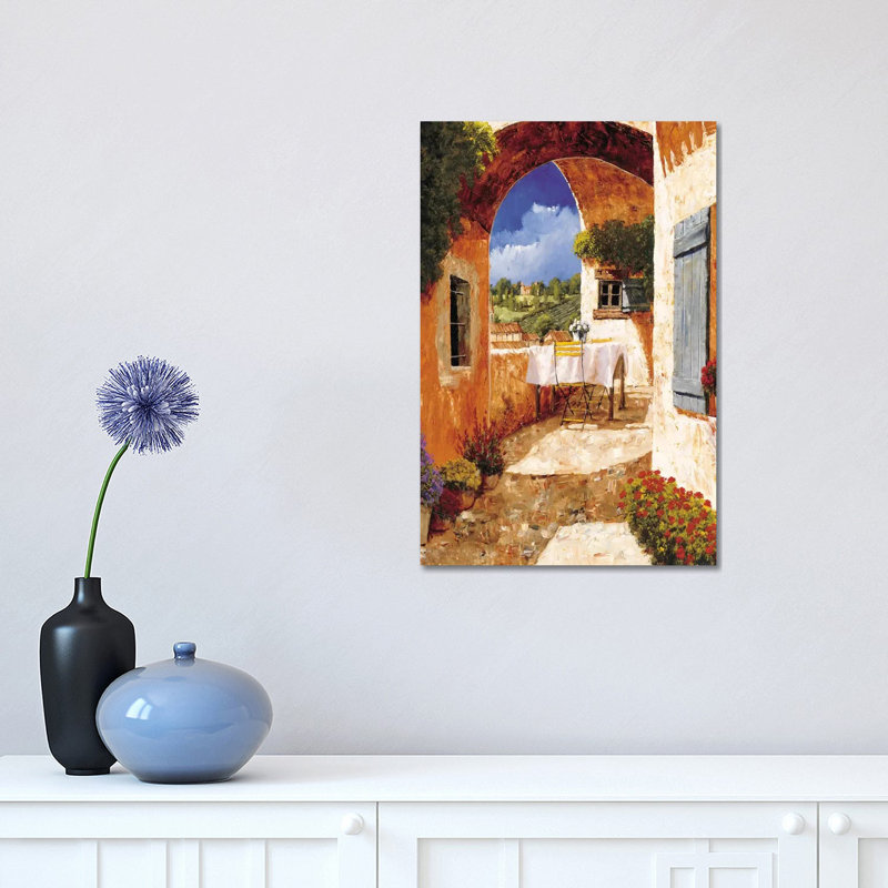 The Days of Wine and Roses 1 Piece Wrapped Canvas Painting, 30.48 cm H x 45.72 cm W
