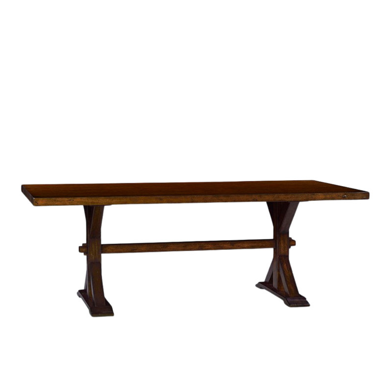 Table de salle à manger Madison, H 30 po x L 84 po x l 40 po, Campagne