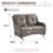 Patio Loveseat Sofa, Outdoor Wicker Loveseat with Luxury Thick Cushion, All-Weather Patio Furniture Set-101831497-101831498