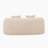 Boneless Beige Curved Loveseat Sofa with Round Armrest, Compression Couch with 2 Pillows, Cream for Small Space, No Assembly-1711031990