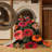Machine Washable Botanical Brown Area Rug-476895080