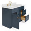 Ensemble de meuble-lavabo simple 43 po Hamlet-94350839