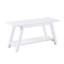 Banc en bois massif avec tablette-113430833