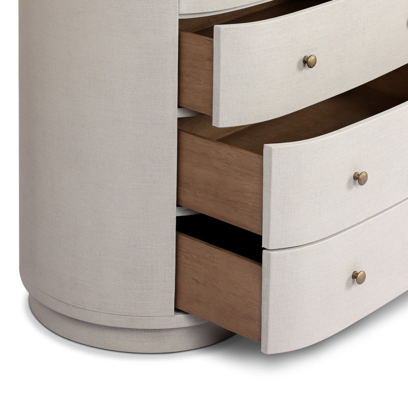 Amelia Chest-Ivory Painted Linen, Ivory Painted Linen