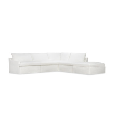 Wrenley 5-Piece Slipcovered Modular Sectional