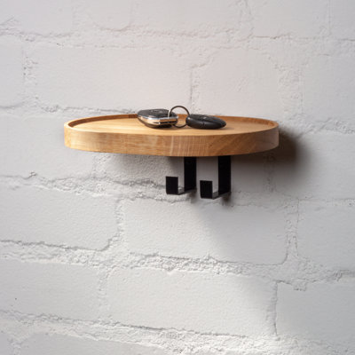 Woody Wall Mounted Coat Rack | Space-Saving, Hanger Rack for Entryway or Bedroom