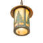 10" Wide Fulton Tall Pines Mini Pendant