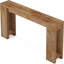 Console en bois, table d'entrée avec canapé