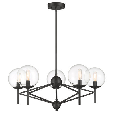 Lustre à 5 lumières Evalie