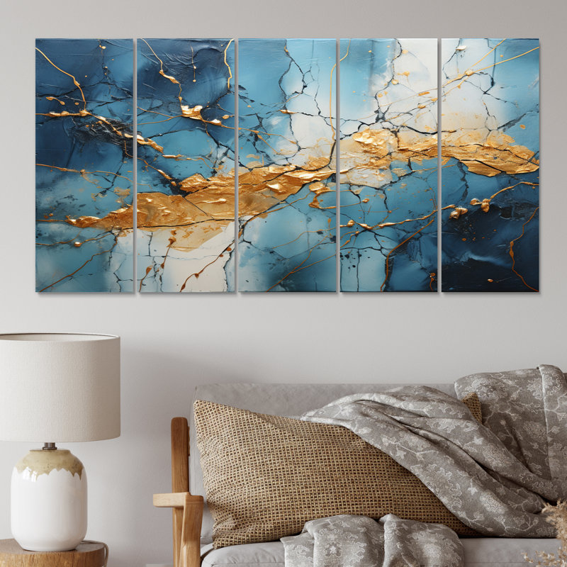 Lightning Electric Veins Patchwork I 5 pièces